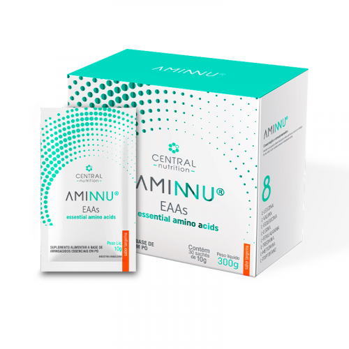 AMINNU Essentia Amino Acids Caixa c/ 30 sachês (10g ...